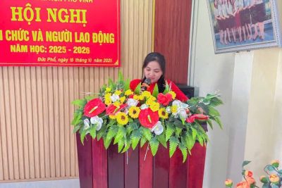 ☘️☘️Hội nghị Viên chức – người lao động năm học 2025-2026 của Trường Mầm non Phổ Vinh đã diễn ra thành công tốt đẹp!  🌼🌼Hội nghị là dịp để tập thể cán bộ, giáo viên, nhân viên cùng nhìn lại chặng đường một năm học đã qua, đề ra phương hướng, nhiệm vụ cho năm học mới với tinh thần đoàn kết, đổi mới và sáng tạo. 🌸🌸 Nhà trường xin chân thành cảm ơn sự quan tâm của lãnh đạo địa phương và sự nỗ lực, đồng lòng của toàn thể cán bộ viên chức, người lao động nhà trường. 🌻🌻Đặc biệt, xin chân thành cảm ơn Ban đại diện cha mẹ học sinh của trường đã đến dự và gửi hoa chúc mừng 🌺🌺Cùng quyết tâm hoàn thành xuất sắc nhiệm vụ năm học 2025-2026! 🥰🥰
